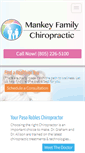 Mobile Screenshot of pasorobleschiropractors.com